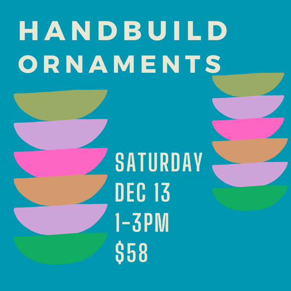 HANDBUILD ORNAMENTS