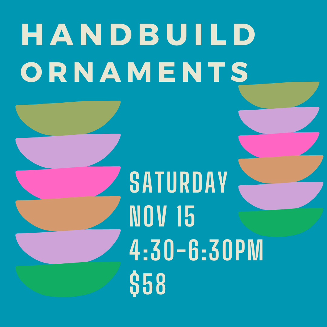 HANDBUILD ORNAMENTS